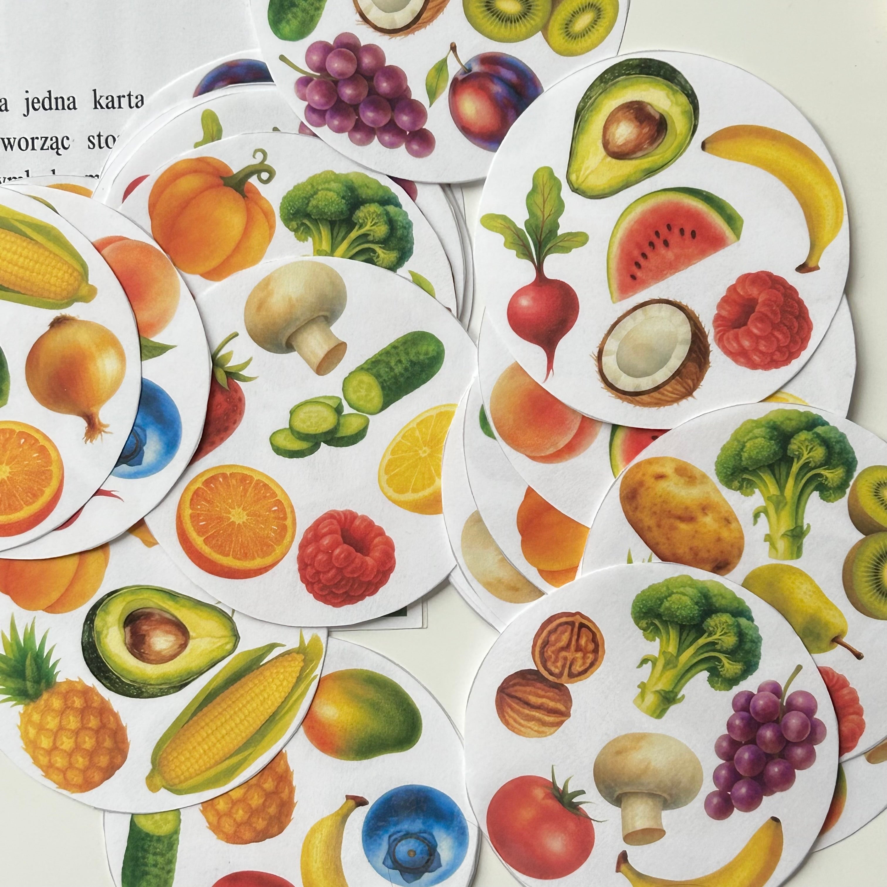 Gra "ŁapPary" - owoce i warzywa