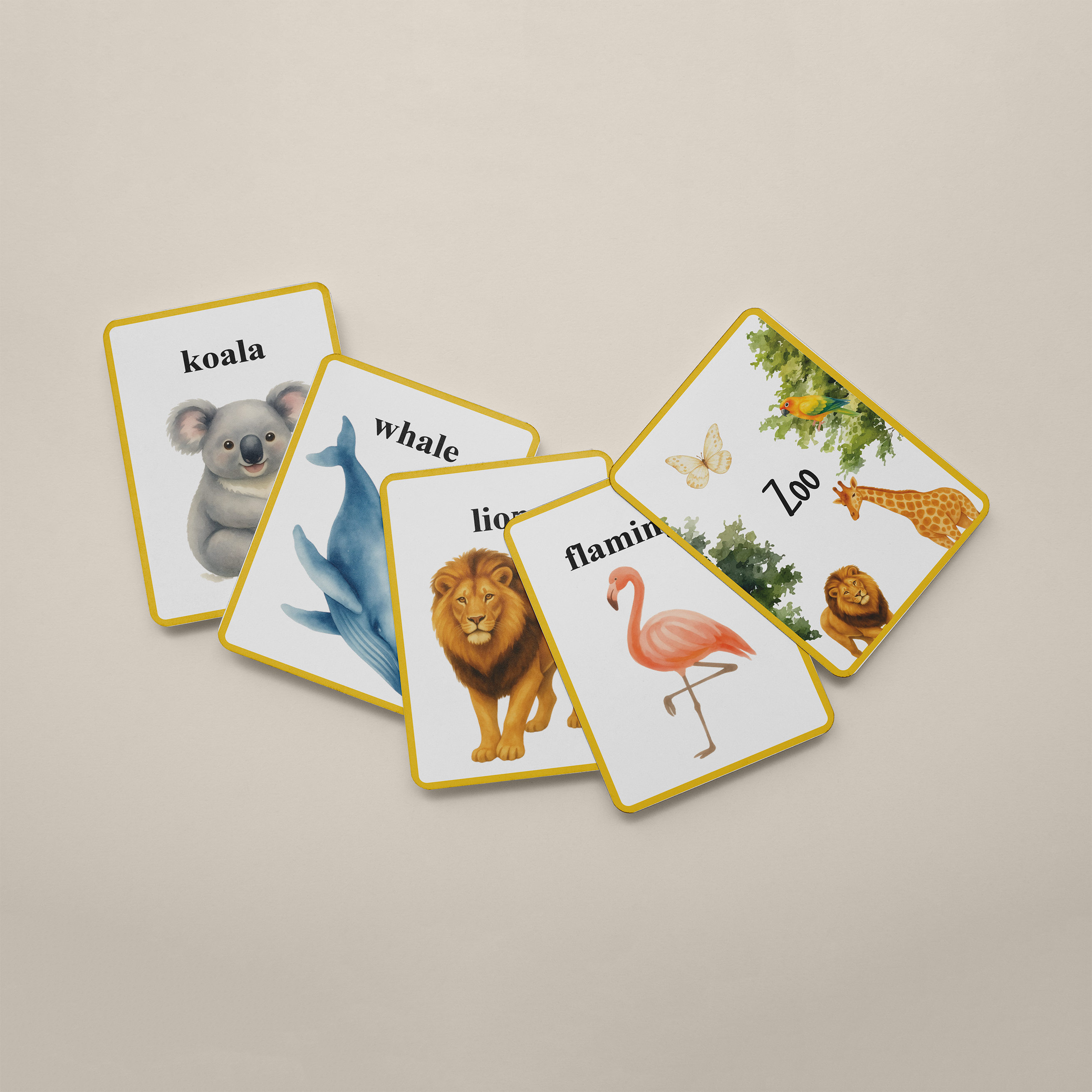 Fiszki - zoo
