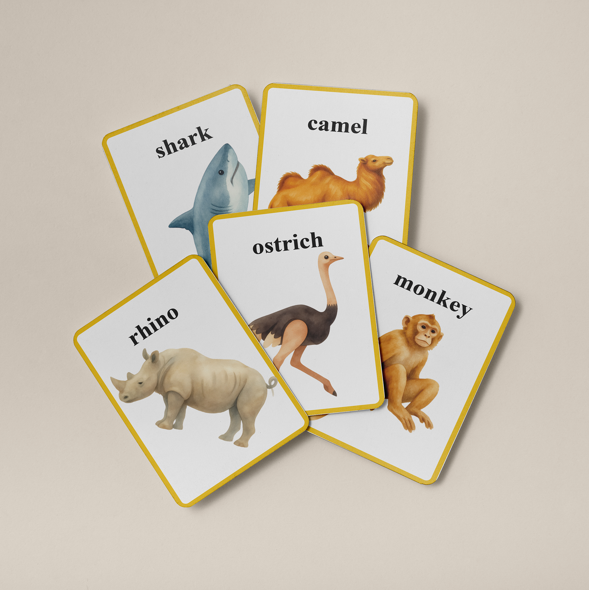 Fiszki - zoo